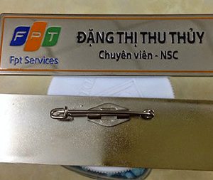 Biển tên nhân viên